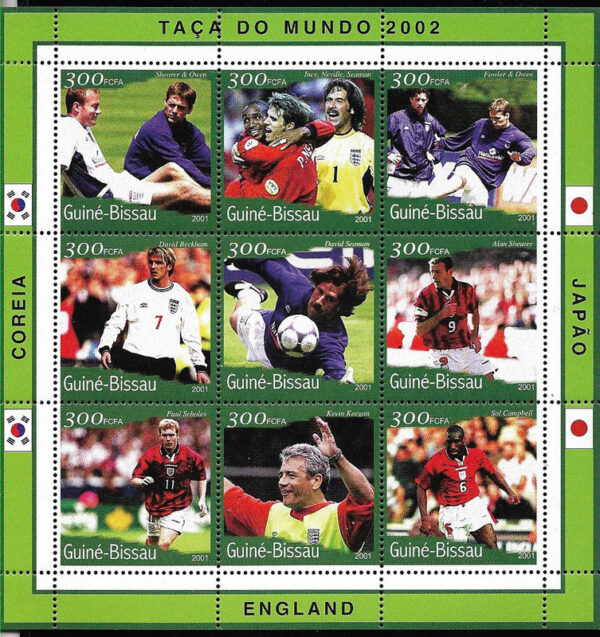 Mozambique 1859-1864 neuf avec gomme originale 2001 Football-WM 2002