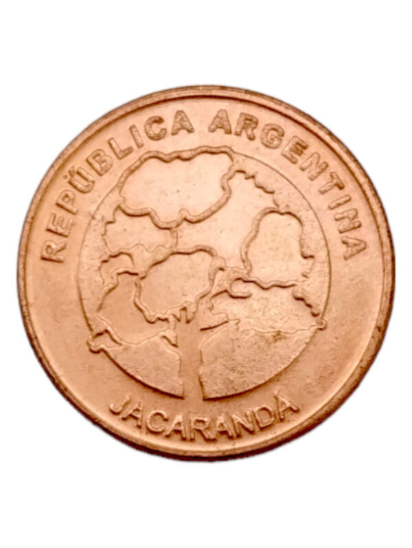 ARGENTINA 1 PESO AÑO 2018 JACARANDA - Imagen 2