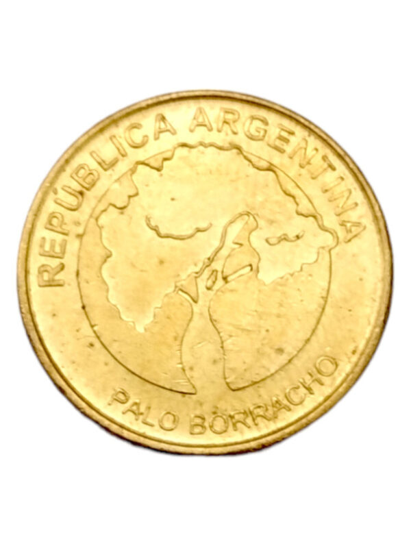 ARGENTINA 2 PESOS AÑO 2018 PALO BORRACHO - Imagen 2