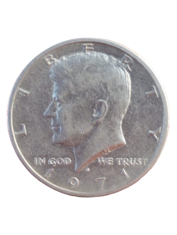 UNITED STATES OF AMERICA USA HALF DOLLAR 1971 D KENNEDY